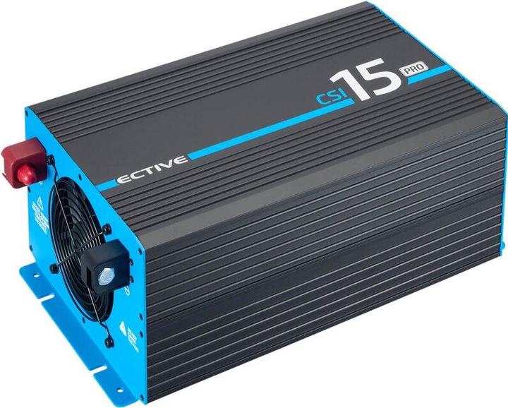 Produktbild Ective CSI 15 PRO 1500W/12V Sinus-Wechselrichter mit Netzvorrangschaltung und Ladegerät