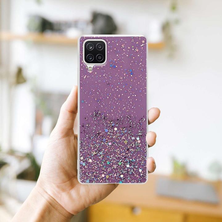 Immagine prodotto Cadorabo Copertura in TPU scintillante (Samsung Galaxy A12, Samsung Galaxy M12)