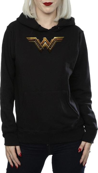 Image du produit - Sweat à capuche JUSTICE LEAGUE MOVIE WONDER WOMAN EMBLEM - Femme (M)