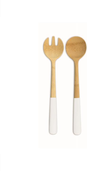 Actual product image Pebbly Salad servers white, 31 cm (Salad servers)