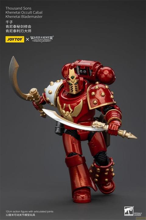 Immagine prodotto Joy Toy Warhammer L'Eresia di Horus Action Figure 1/18 Mille Figli Khenetai Cabala Occulta Khenetai