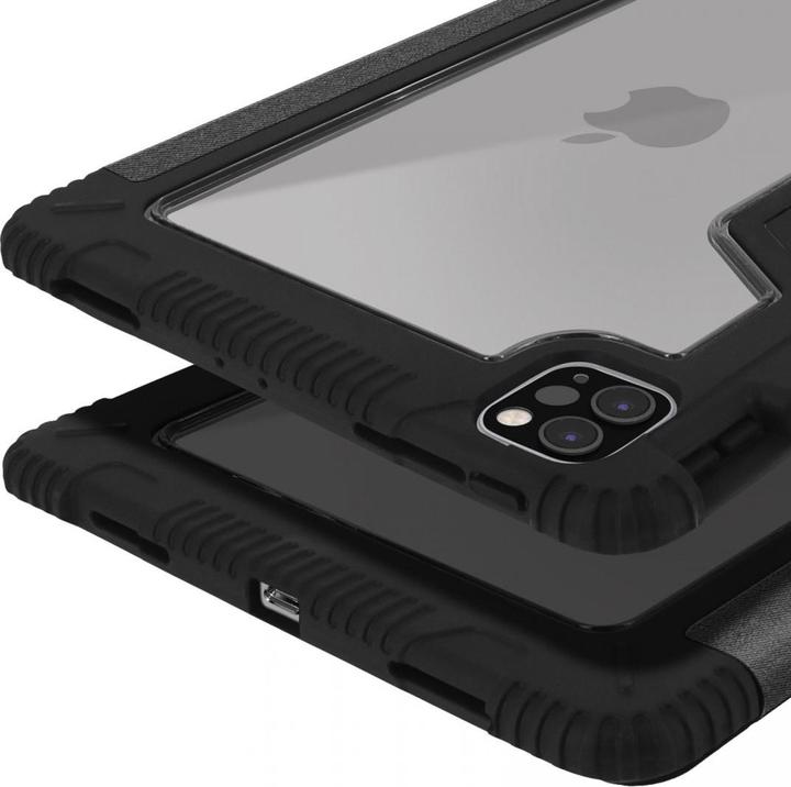 Immagine prodotto Akashi Apple iPad Pro 11 2020 / 2018 /Air 2020 Hülle, Video-/Tastatur, - Schwarz (iPad Pro 11 2021 (3a generazione))