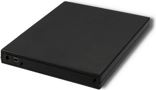 Qoltec 51864 External USB 2.0 9.5mm SATA Optical Drive Case (DVD Laufwerk)