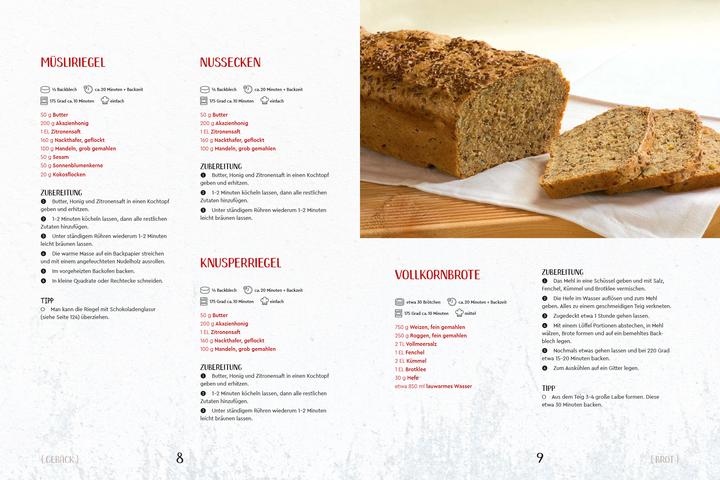 Nährwerte und Zutaten Vollwertküche - Gesund. Einfach. Lecker (Deutsch, Rita Bernardi, Valentina Solfrini, 2021)