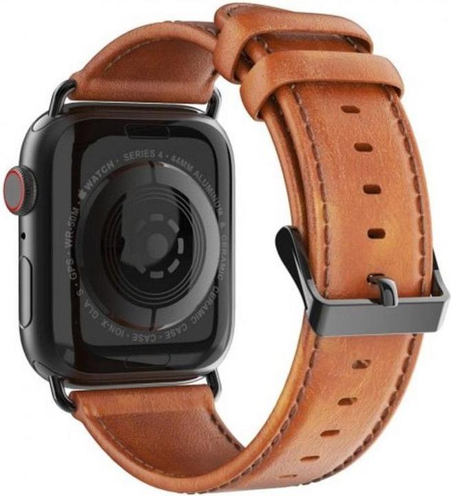 Produktbild Dux Ducis YA Armband (42 mm, 44 mm, 45 mm, 49 mm, Echtleder, Apple Watch Series 1, Apple Watch Series 2, Apple Watch Series 3, Apple Watch Series 4, Apple Watch Series 5, Apple Watch Series 6, Apple Watch Series 7, Apple Watch Series 8, Apple Watch Series 9, Apple Watch SE, Apple Watch Ultra, Apple Watch Ultra 2)