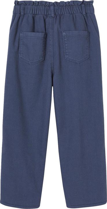 Actual product image Vertbaudet Girls' thermal trousers with paperbag waistband (122)