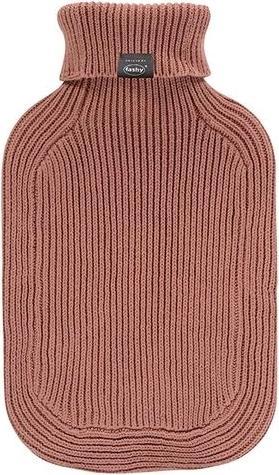 Image du produit Fashy Bouillotte avec housse en tricotBrun, 2 l (2 l)