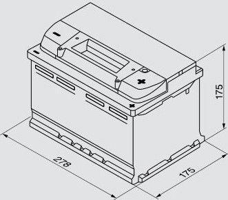 Produktbild Bosch Automotive S5 007 (12 V, 74 Ah, 750 A)