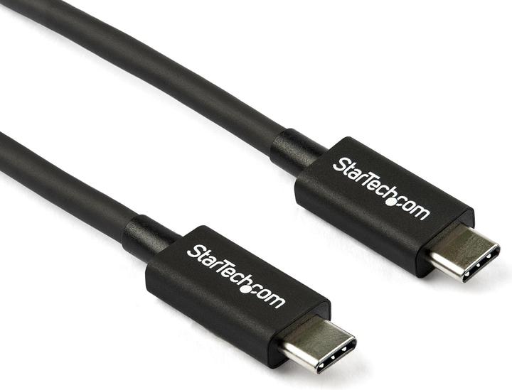 Produktbild StarTech com Thunderbolt 3 auf Thunderbolt 3 Kabel mit 0.8 m - USB-C kompatibel - 40Gbps, Männlich (0.80 m, USB 3.2)