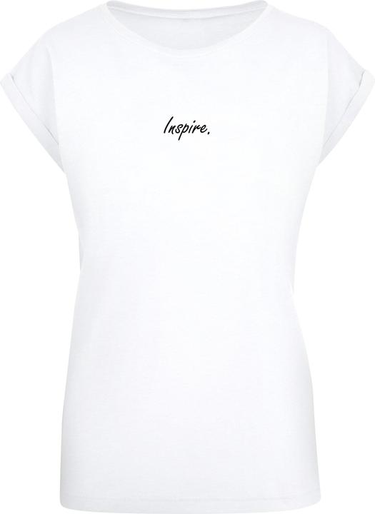 Produktbild Merchcode Ladies Inspire Extended Shoulder Tee - 113647 (XS)