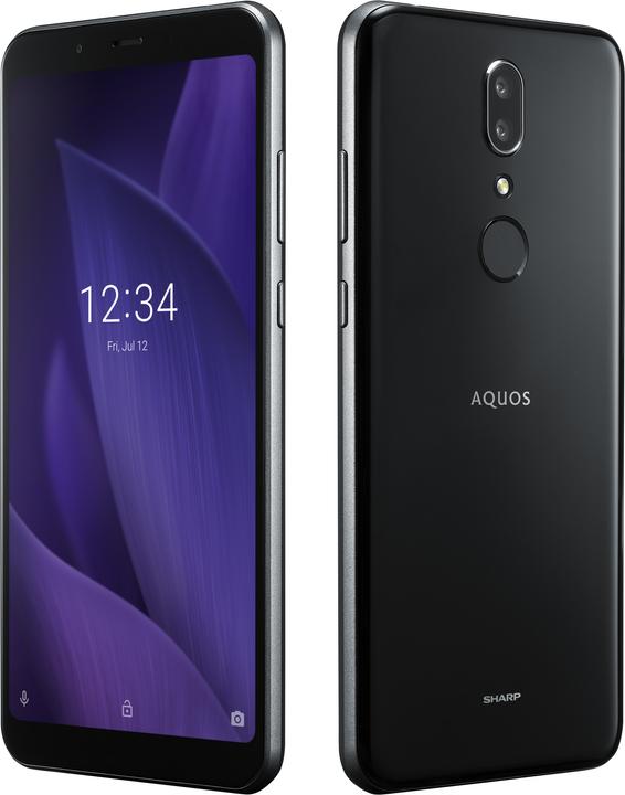 Image du produit Sharp Aquos V (64 Go, Noir, 5.90", Double SIM hybride, 8 Mpx, 4G)