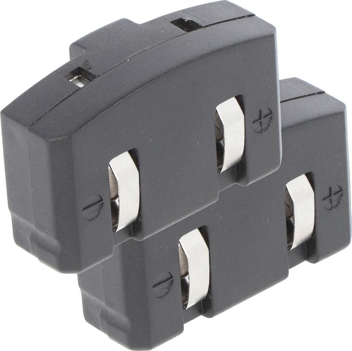 Actual product image AccuCell Set of 2 rechargeable battery suitable for Sennheiser BA150, BA151, RS6, TR820 NiMH (A200)