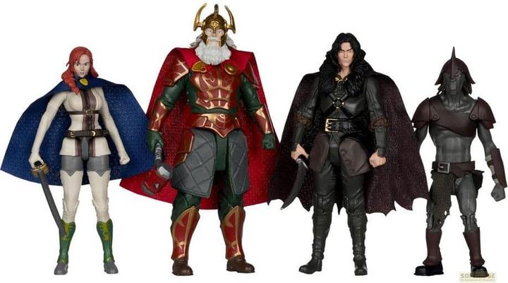 Produktbild McFarlane Der Herr der Ringe: Die Schlacht der Rohirrim Actionfiguren 4er-Pack 10 cm