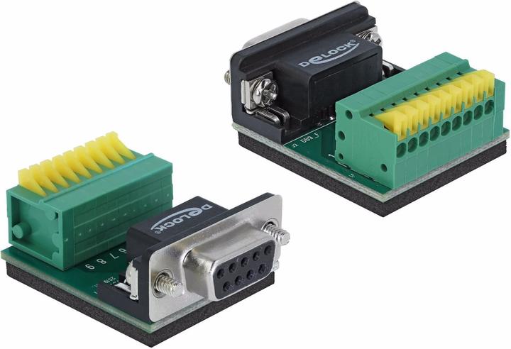 Immagine prodotto Delock Adattatore Sub-D 9 Pin F Morsettiera 9 Pin 0 cm