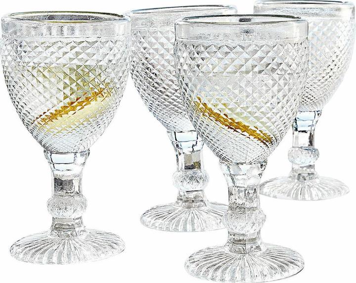 Produktbild Loberon Glas 4er Set Santerre klar (0.25 l, 4 x)