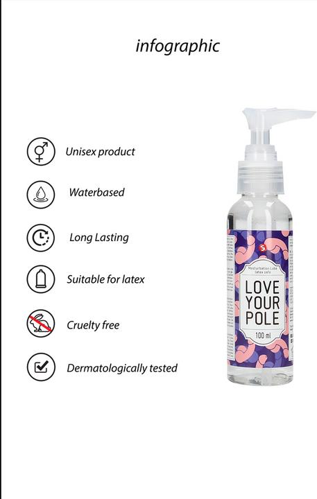 Produktbild Shots Masturbation Lube - Love Your Pole - 100 ml (100 ml)