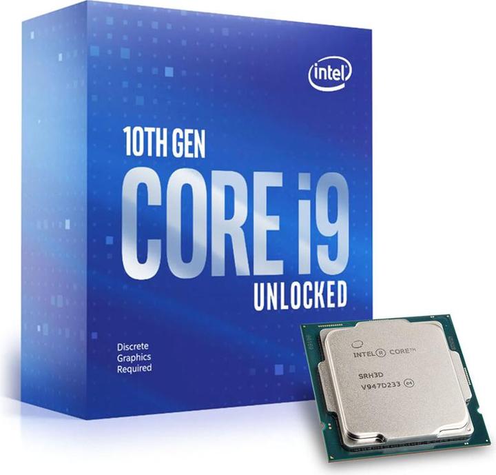 Actual product image Intel Core i9-10900KF (LGA 1200, 3.70 GHz, 10 -Core)