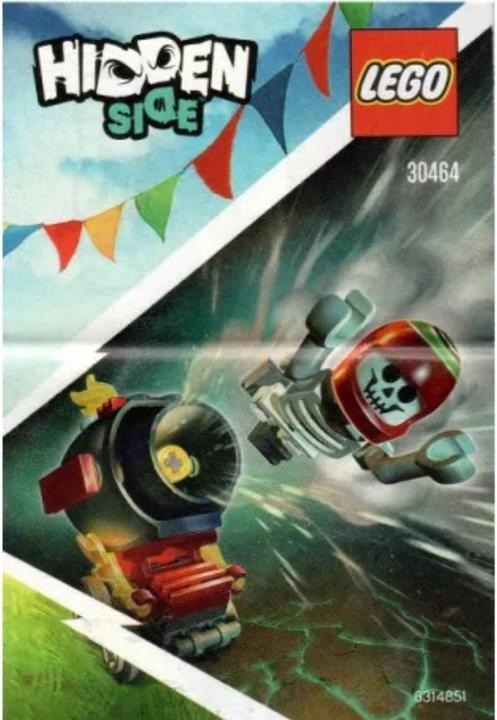 Actual product image LEGO Hidden Side El Fuego's Stunt Cannon (30464, LEGO Hidden Side)