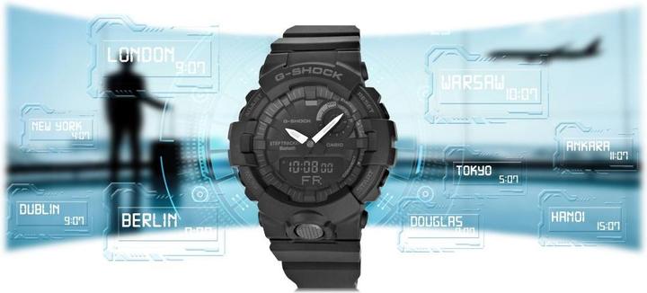 Image du produit G-Shock Gba-800-1aer (Montre de sport, Montre numérique, Montre analogique, Montre connectée, Chronographe, 49 mm)