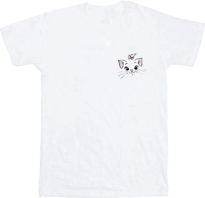 Disney Classics Marie Face Pocket TShirt (S)