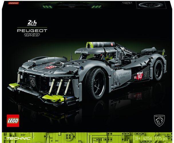 Image du produit LEGO Peugeot 9X8 24H Le Mans Hybrid Hypercar (42156, LEGO Technic)