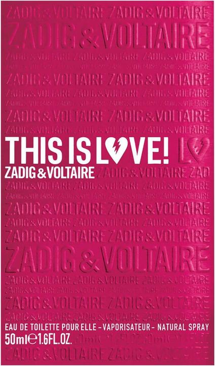 Produktbild Zadig & Voltaire This is Love! - Eau de Parfum Pour Elle (Eau de Parfum, 50 ml)
