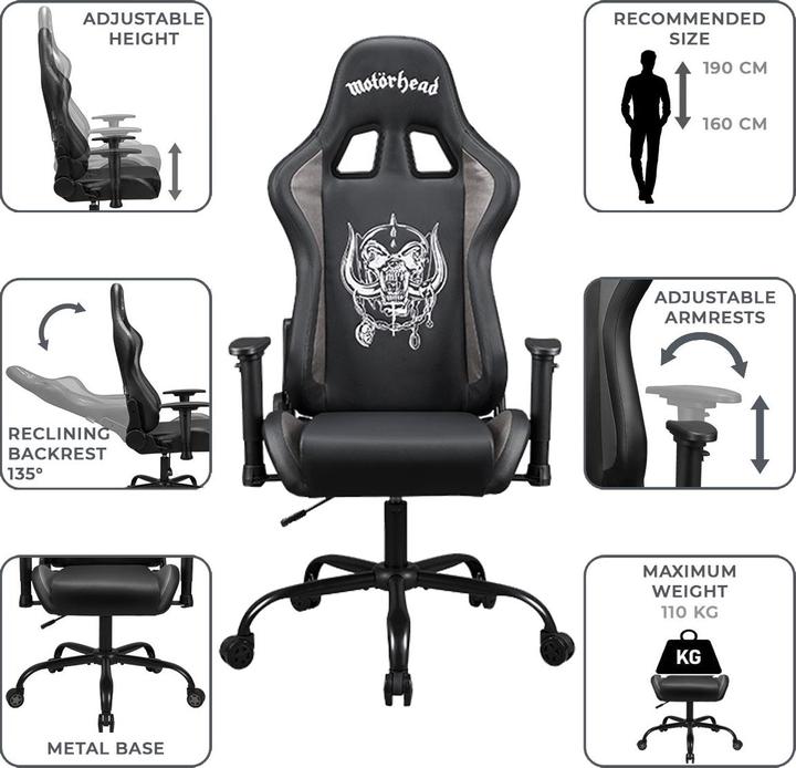 Image du produit Subsonic Pro Gaming Seat Motorhead