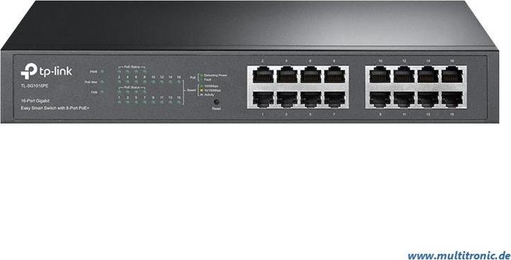 Actual product image TP-Link Tl-Sg1016pe (16 Ports)
