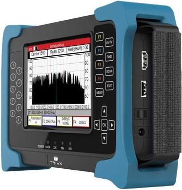 Immagine prodotto Triax UPM 1400 Dispositivo di misura DVB-S(2)/-C/ -T(2) Schermo TFT incl. borsa (Vari)