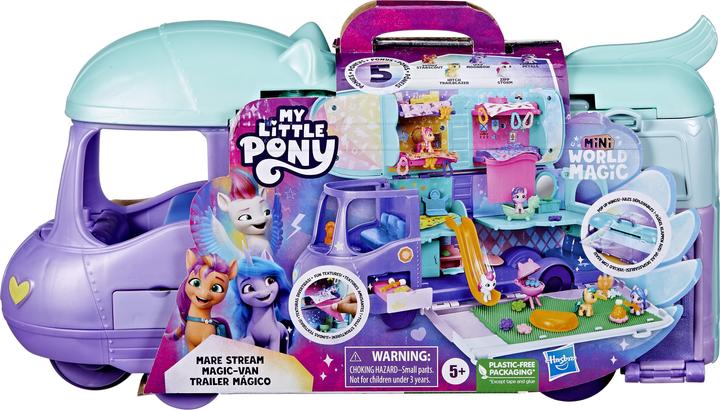 Immagine prodotto My Little Pony Mini World Magic Mare Stream, Set di gioco per camper