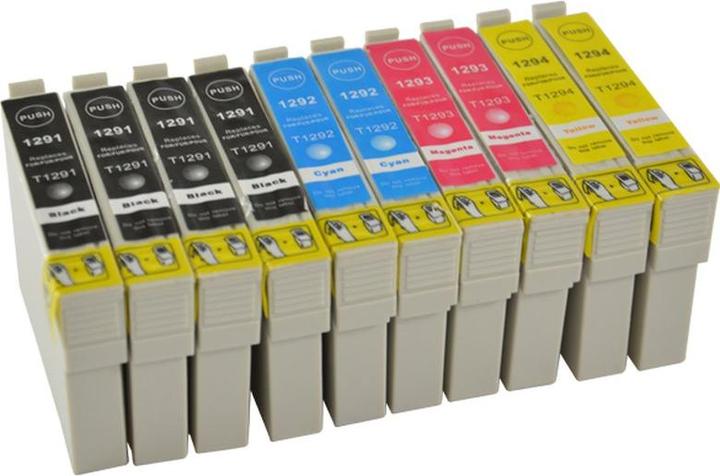 Actual product image Hermex Alternative ink cartridge to Epson T1295 (M, FC, C, Y)