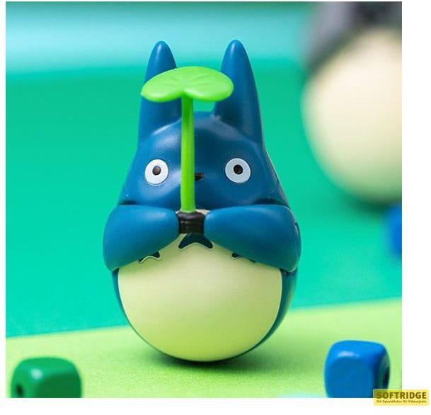 Produktbild Semic Mon voisin Totoro figurine culbuto Mid Totoro with leaf 6 cm