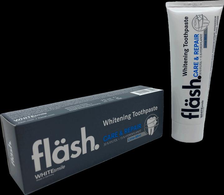 Whitesmile fläsh. Whitening Toothpaste. Lime-Mint (75 ml)
