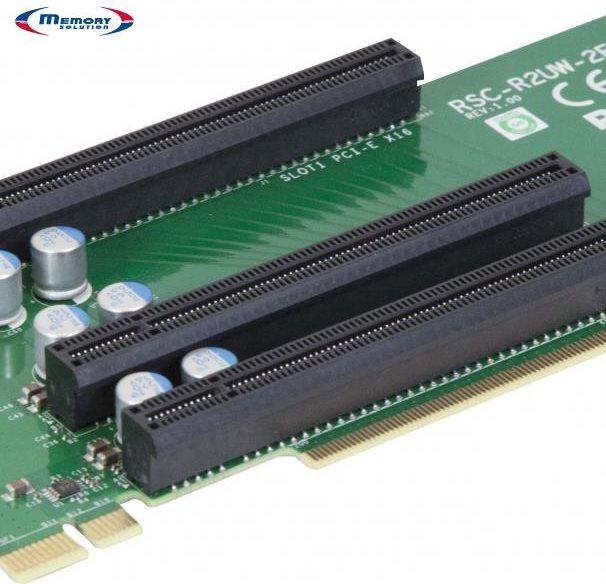 Produktbild Supermicro RSC R2UW-2E8E16+ - Riser Card