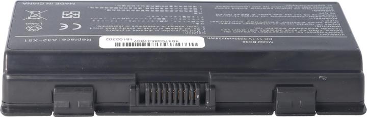 Immagine prodotto ASUS Batteria A32-X51 Batteria T12, X51H (6 Celle, 5200 mAh)