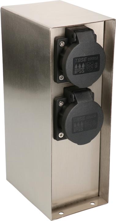 Actual product image MaxGarden garden socket pillar with timer