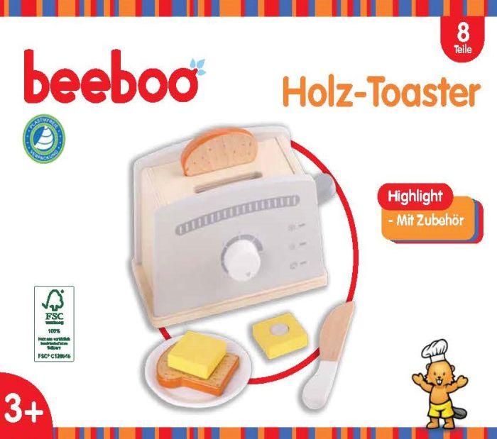 Produktbild Beeboo BEK Holz Toaster mit Zubeh?r, 7tlg.
