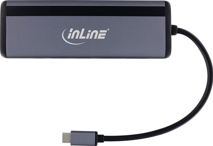 Immagine prodotto InLine Multihub USB-C 8-in-1 (USB-C, 5 Porti)