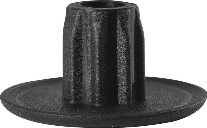 Camar Abdeckkappe (Möbelbeschlag) zu Sockelversteller 306 Kunststoff schwarz