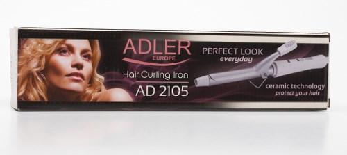 Actual product image Adler Hair curlers AD 2105 Warranty 24 months, Ceramic heating system, Tube diameter 19 mm, Number o (19 mm)