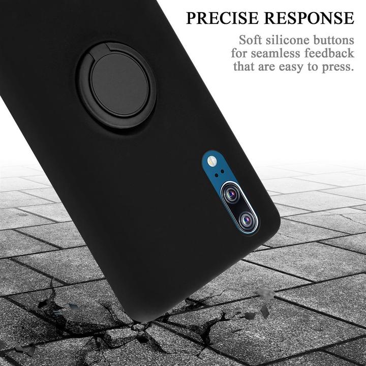 Actual product image Cadorabo TPU Liquid Ring Silicone Case Cover (Cubot P20)