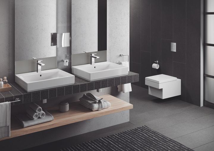 Actual product image Grohe Eurocube single lever basin mixer M-Size