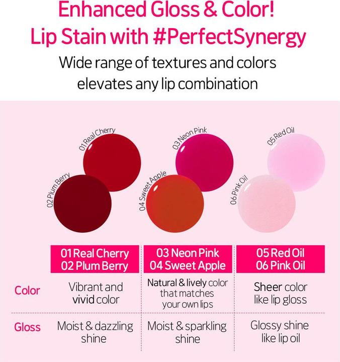 Produktbild Etude House Dear Darling Oil Tint 05 Red Oil (05 Red Oil)