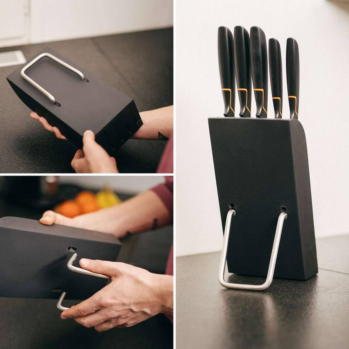 Actual product image Fiskars Knife block