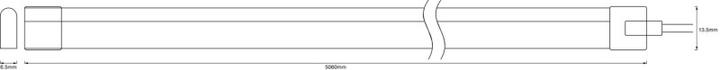 Actual product image Ledvance LED strip extension (RGB, 500 cm, Outdoor)