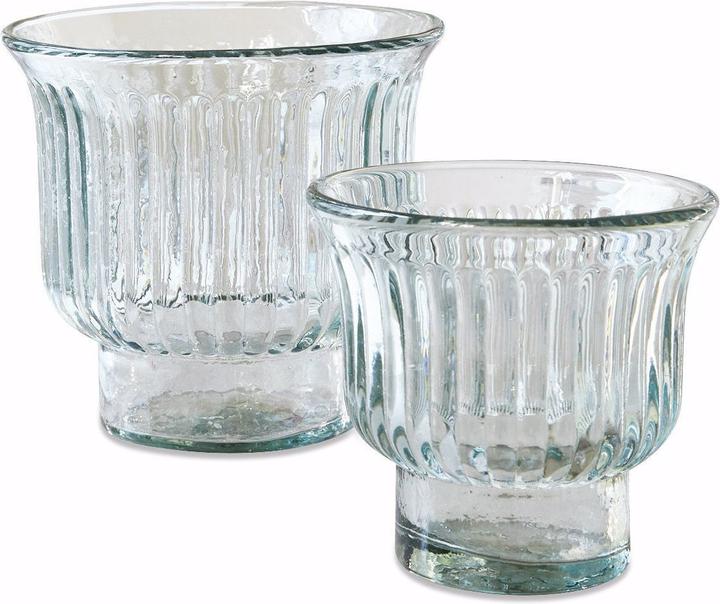 Immagine prodotto Loberon Set di 2 vasi Aélys (Ø 16 x 17 cm, Ø 13 x 13 cm)