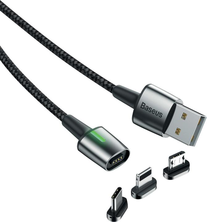 Actual product image Baseus Magnetic charging cable (1 m, USB 2.0)
