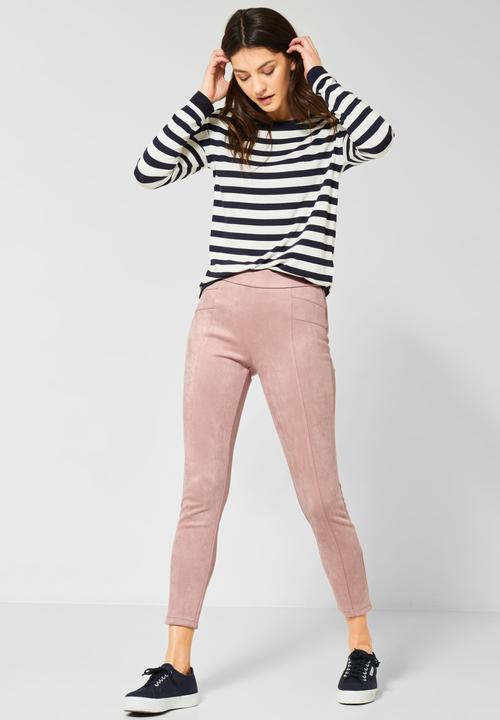 Actual product image Street One Trousers Hope in velour look
