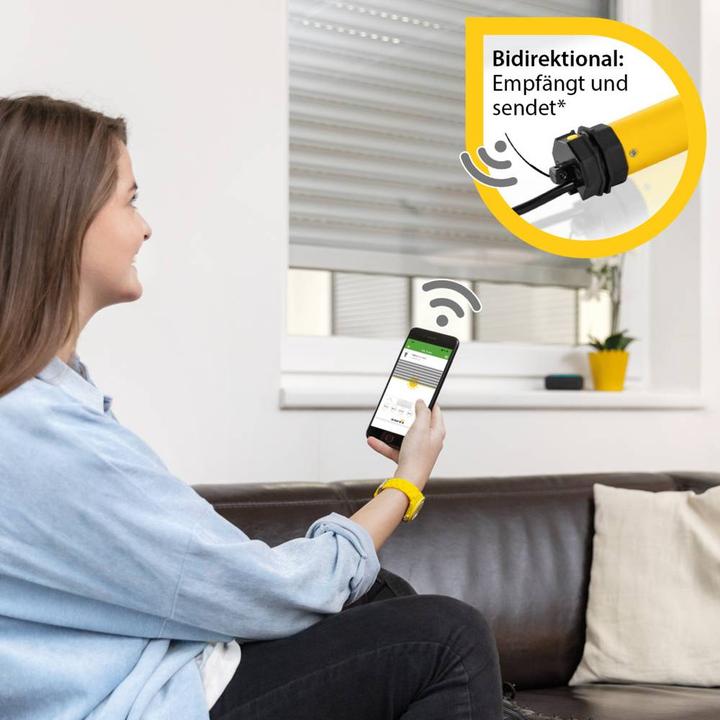 Produktbild Schellenberg Rohrmotor Funk Rolladenmotor PREMIUM 40Nm, Mini