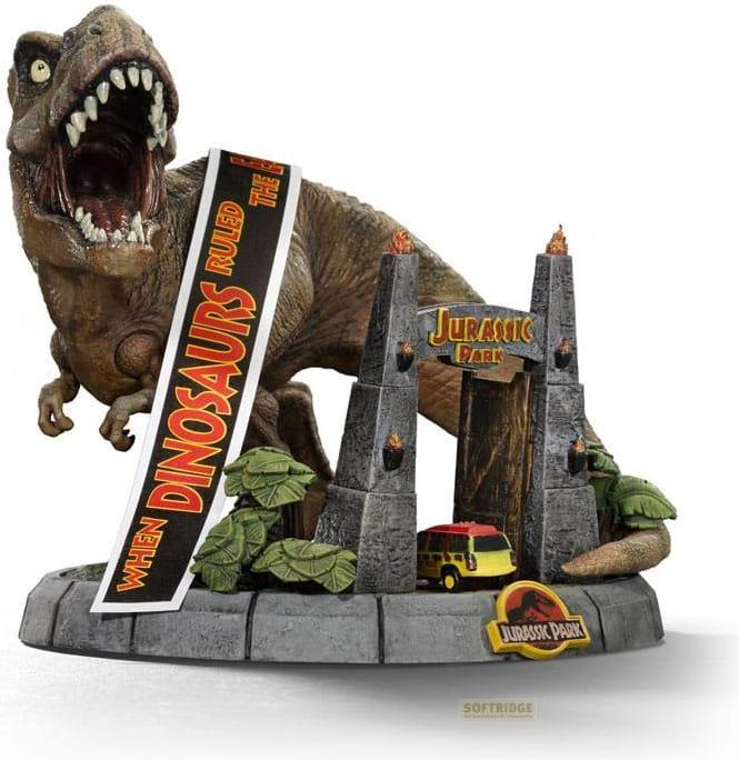 Immagine prodotto Iron Studios Jurassic Park Mini Co. Figura in PVC T-Rex Illusion Deluxe 15 cm